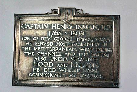 Burrington - Captain Inman Memorial